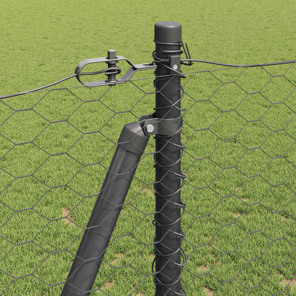 Svejset Trådhegn med Betonsokkel 10 x 1,2 m (B x H)