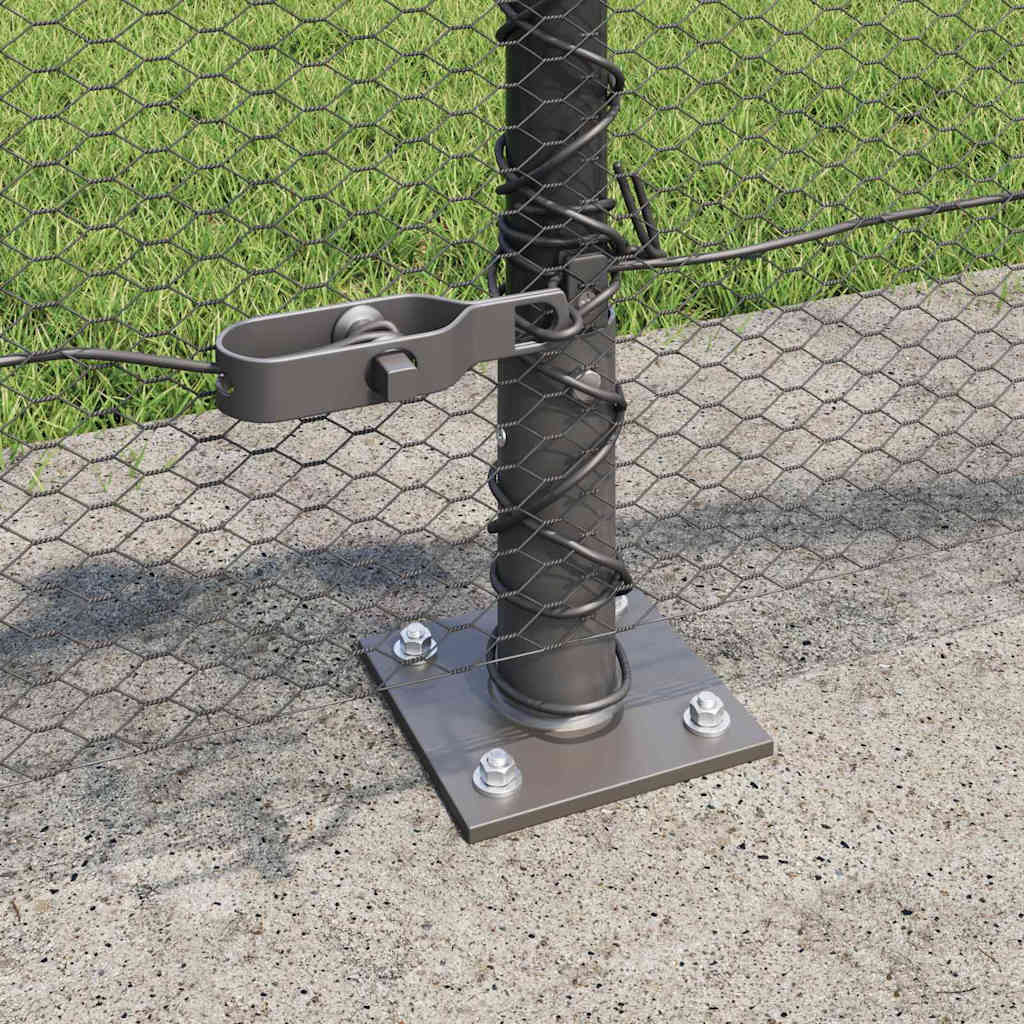 Svejset Trådhegn med Betonsokkel 25 x 0,5 m (B x H)