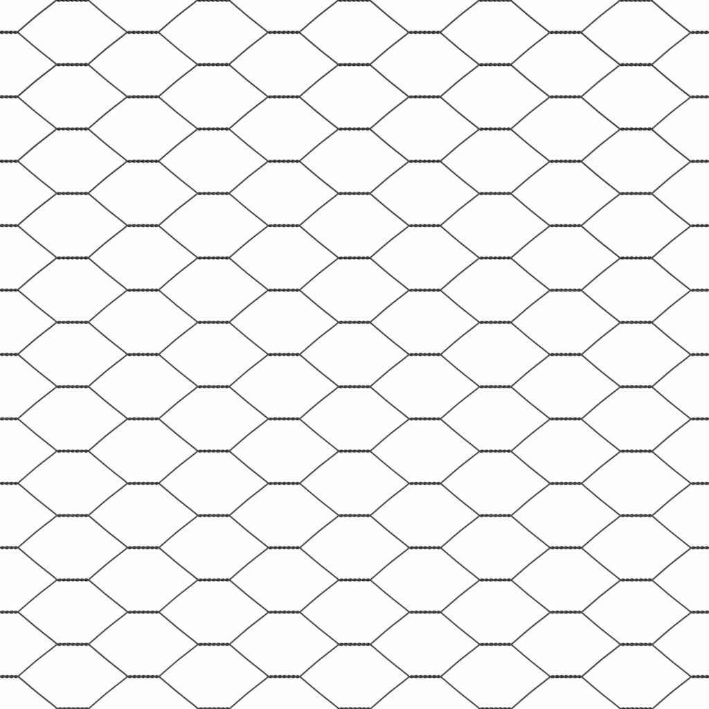 Svejset Trådhegn med Betonsokkel 25 x 0,5 m (B x H)