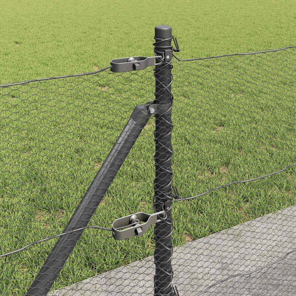 Svejset Trådhegn med Betonsokkel 25 x 0,6 m (B x H)