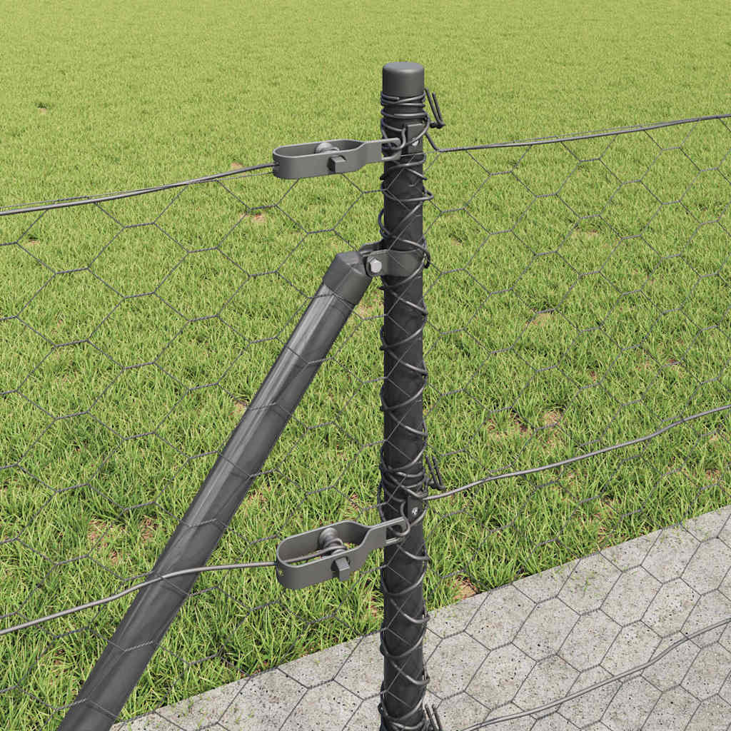 Svejset Trådhegn med Betonsokkel 25 x 0,6 m (B x H)