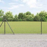 Svejset Trådhegn med Betonsokkel 25 x 0,8 m (B x H)