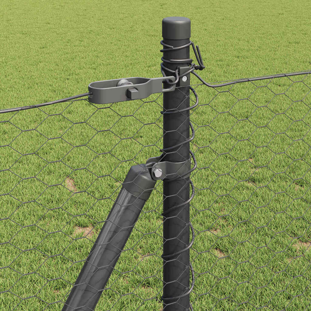 Svejset Trådhegn med Betonsokkel 25 x 1 m (B x H)