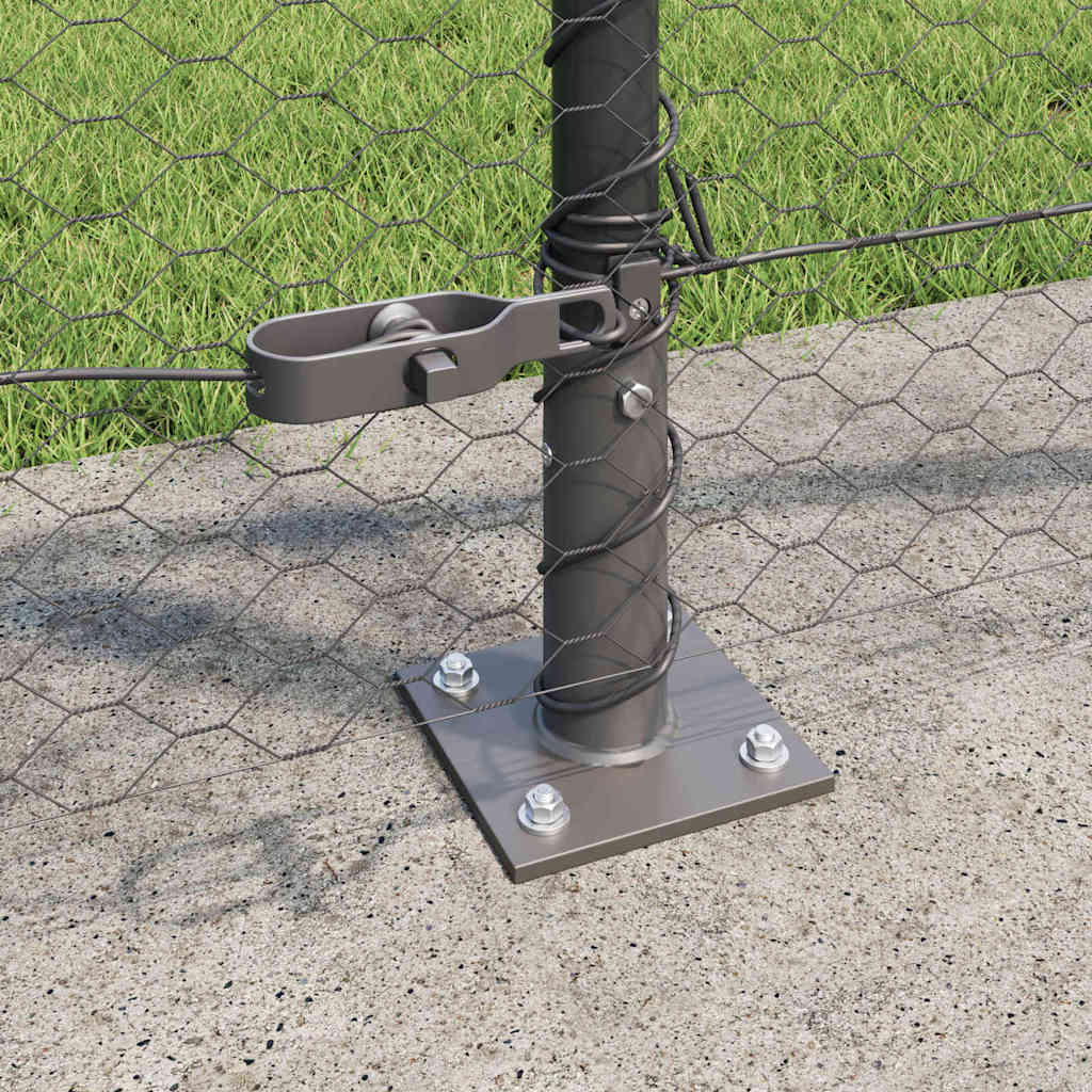 Svejset Trådhegn med Betonsokkel 50 x 0,8 m (B x H)
