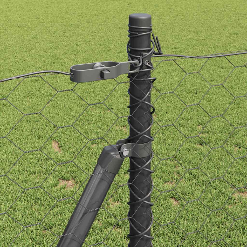 Svejset Trådhegn med Betonsokkel 50 x 1 m (B x H)