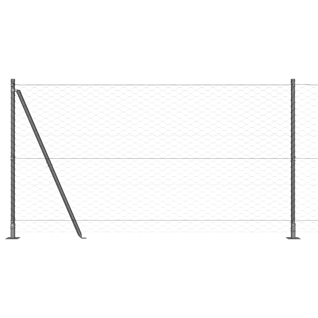 Svejset Trådhegn med Betonsokkel 50 x 1,2 m (B x H)