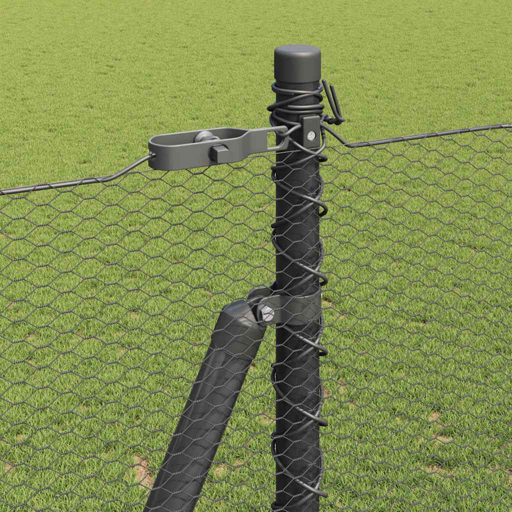 Svejset Trådhegn med Betonsokkel 50 x 1,6 m (B x H)
