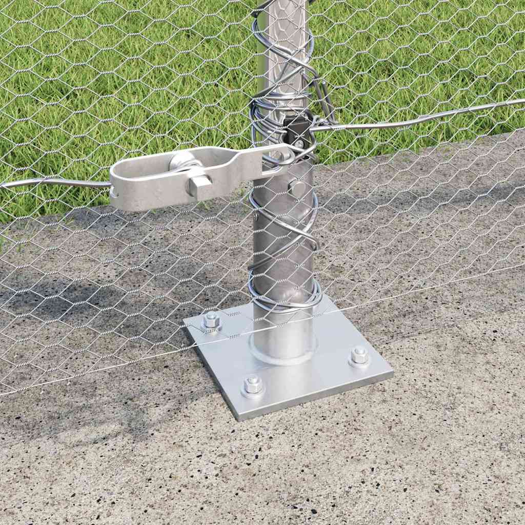 Svejset Trådhegn med Betonsokkel 10 x 0,6 m (B x H)