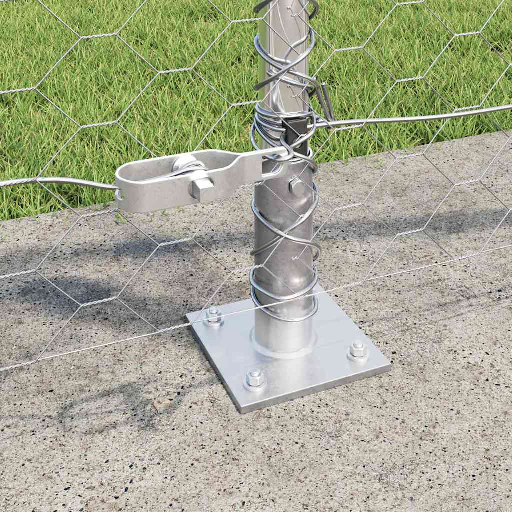 Svejset Trådhegn med Betonsokkel 10 x 0,8 m (B x H)