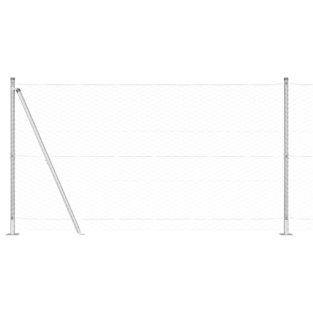 Svejset Trådhegn med Betonsokkel 10 x 1,2 m (B x H)