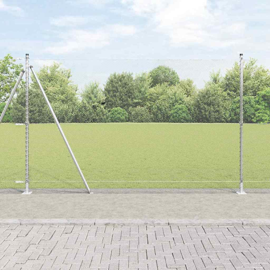 Svejset Trådhegn med Betonsokkel 10 x 1,6 m (B x H)