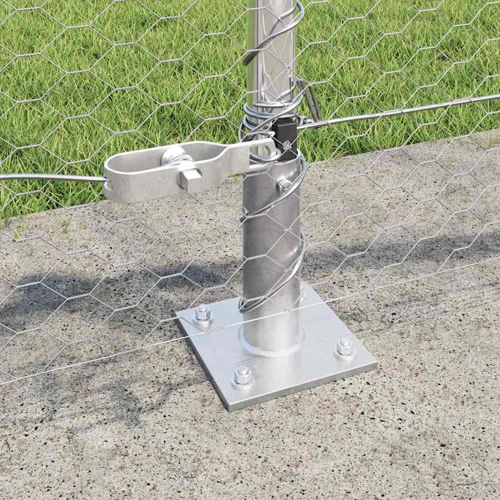 Svejset Trådhegn med Betonsokkel 25 x 0,4 m (B x H)