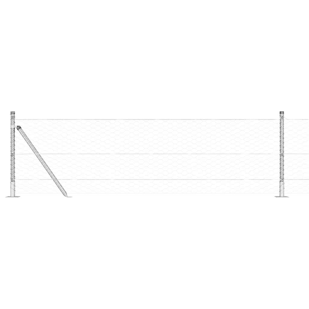 Svejset Trådhegn med Betonsokkel 25 x 0,4 m (B x H)