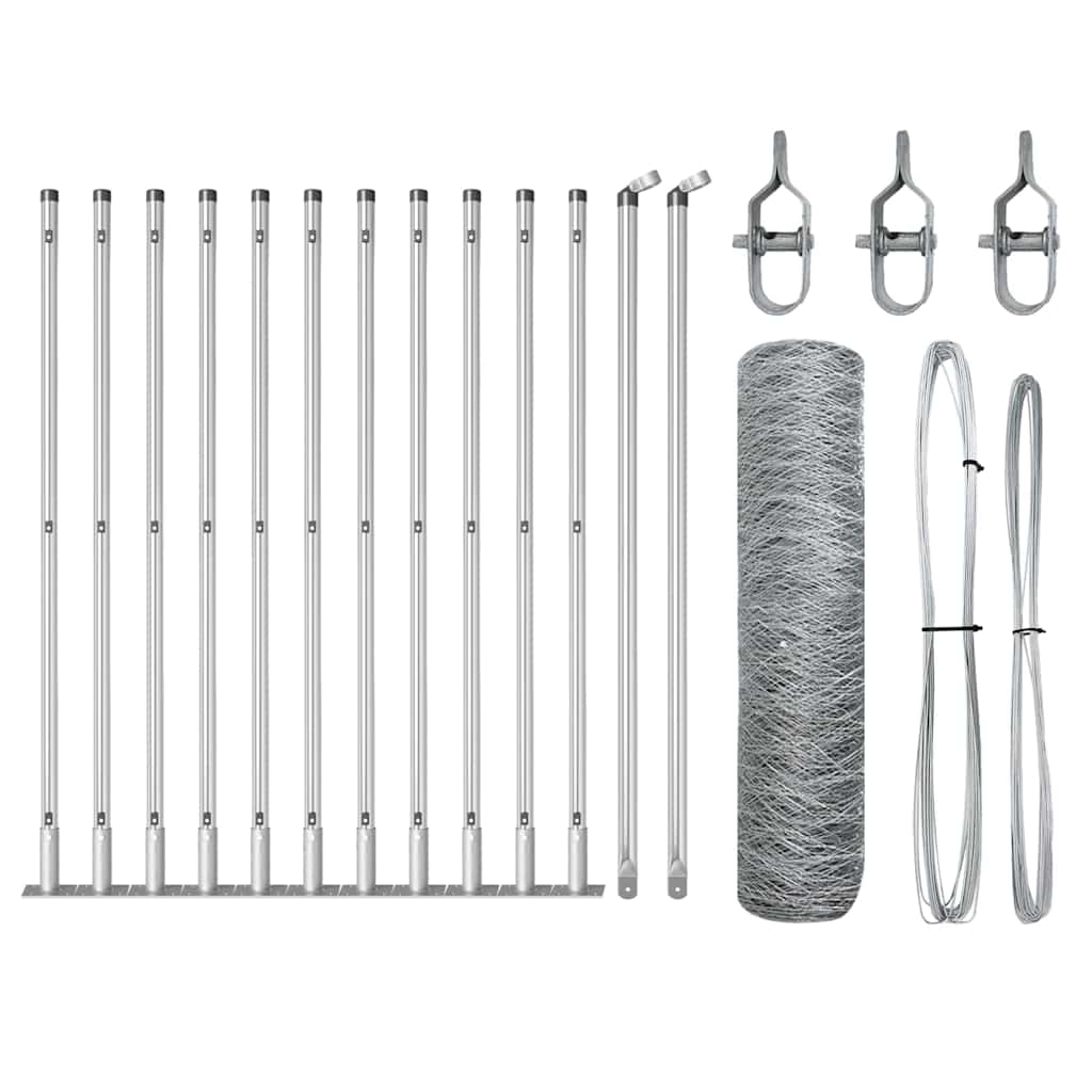 Svejset Trådhegn med Betonsokkel 25 x 0,4 m (B x H)