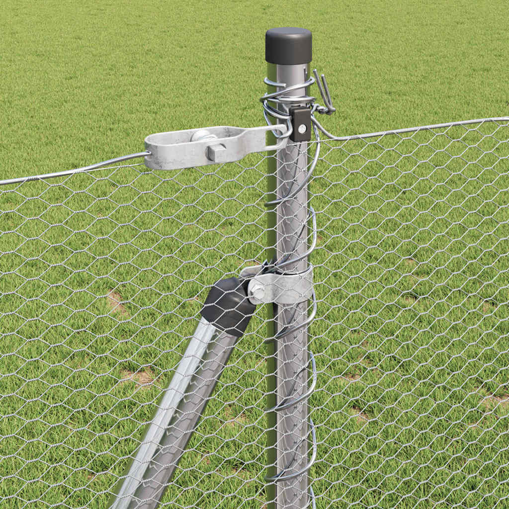Svejset Trådhegn med Betonsokkel 25 x 1 m (B x H)