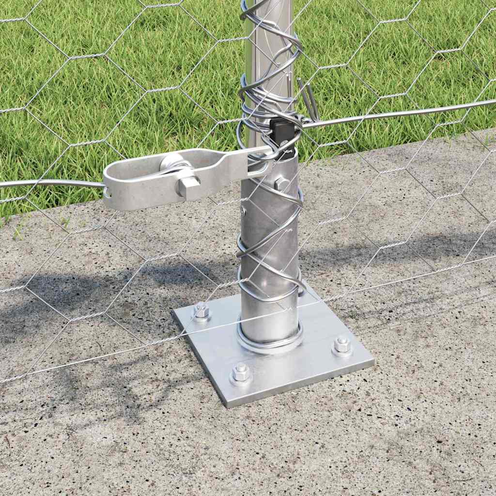 Svejset Trådhegn med Betonsokkel 50 x 0,4 m (B x H)