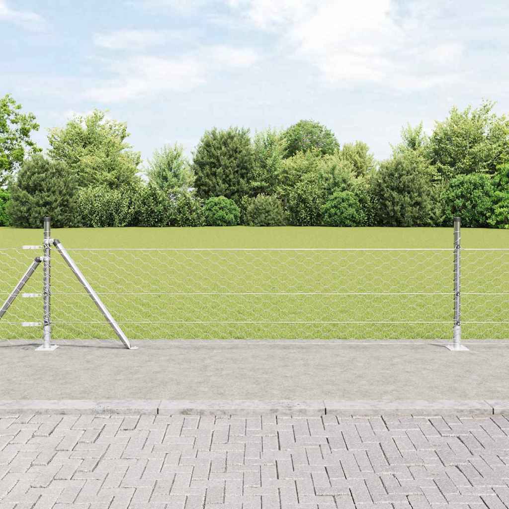 Svejset Trådhegn med Betonsokkel 50 x 0,4 m (B x H)