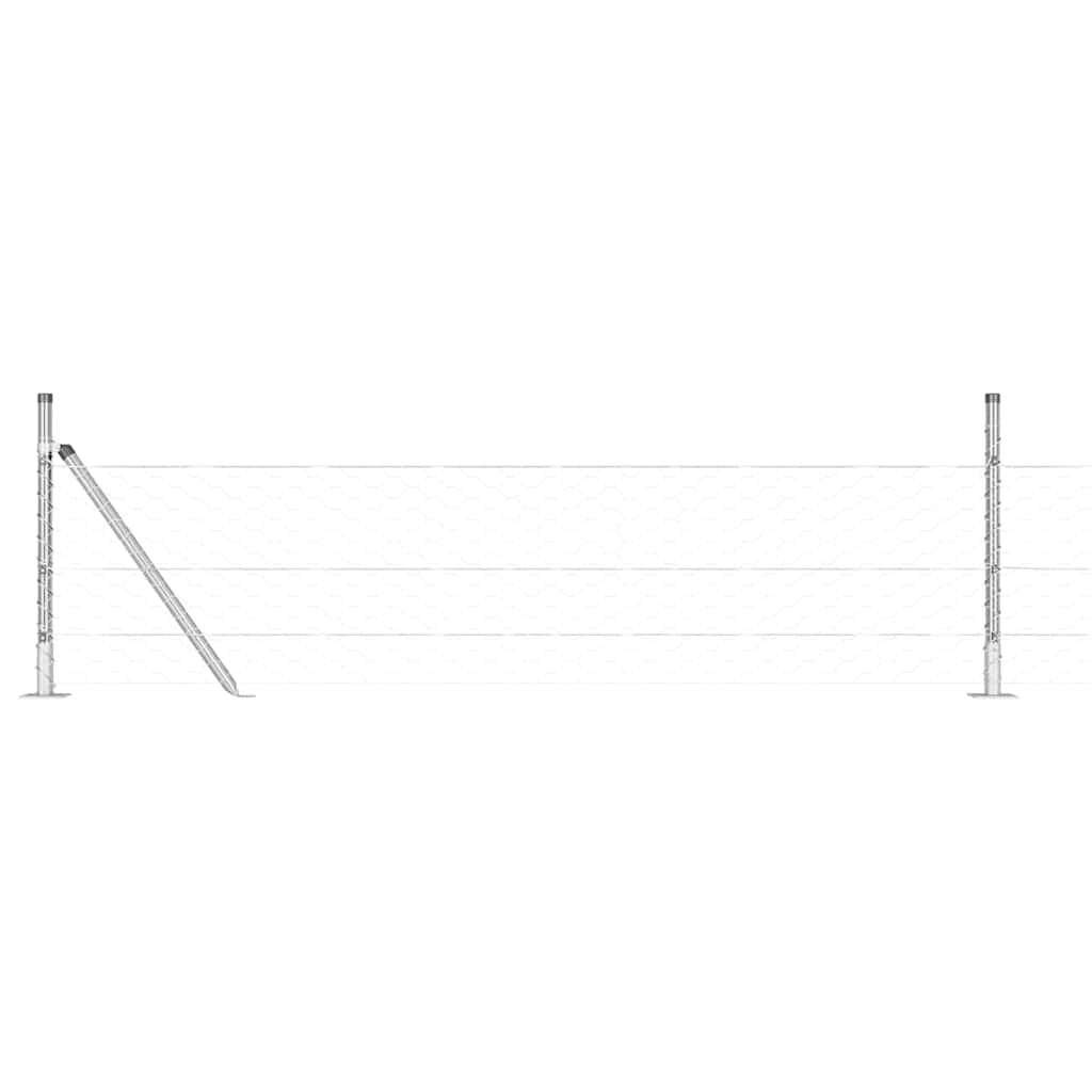 Svejset Trådhegn med Betonsokkel 50 x 0,4 m (B x H)
