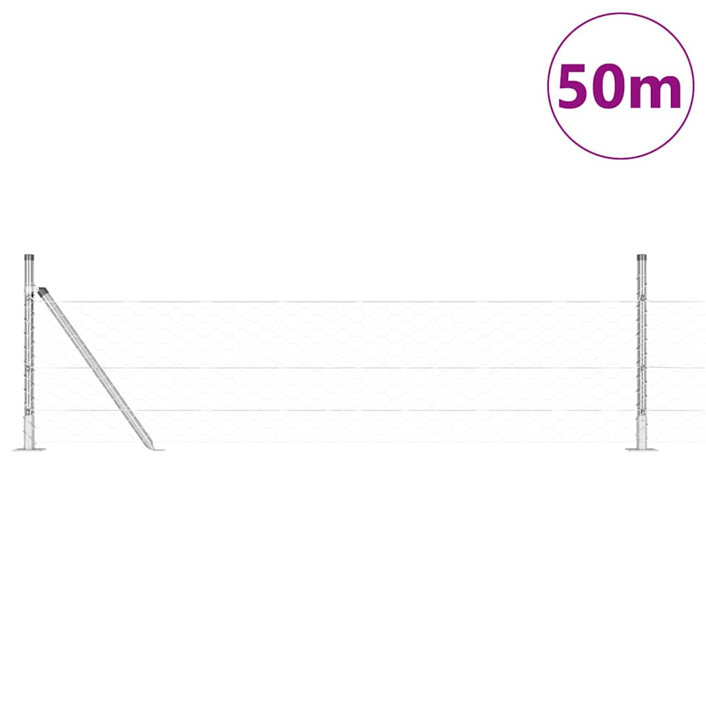 Svejset Trådhegn med Betonsokkel 50 x 0,4 m (B x H)