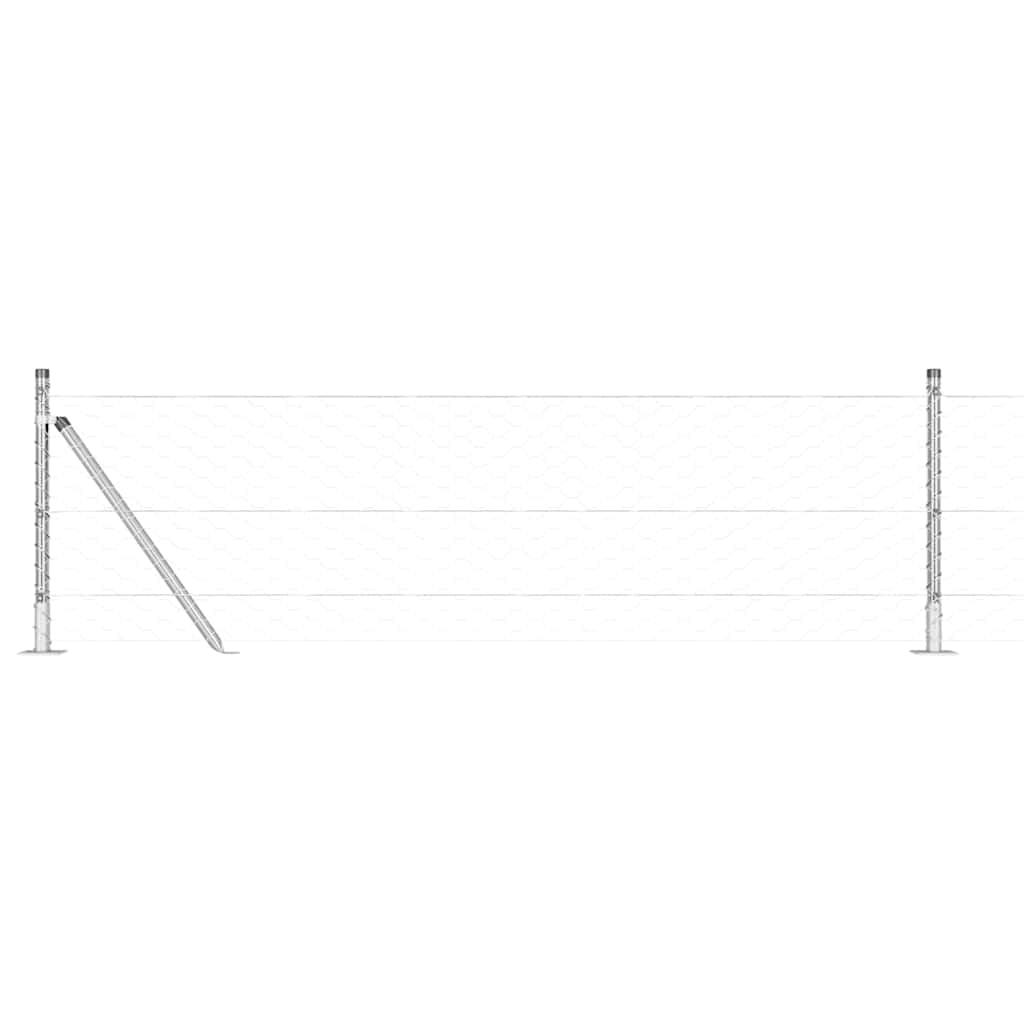 Svejset Trådhegn med Betonsokkel 50 x 0,6 m (B x H)