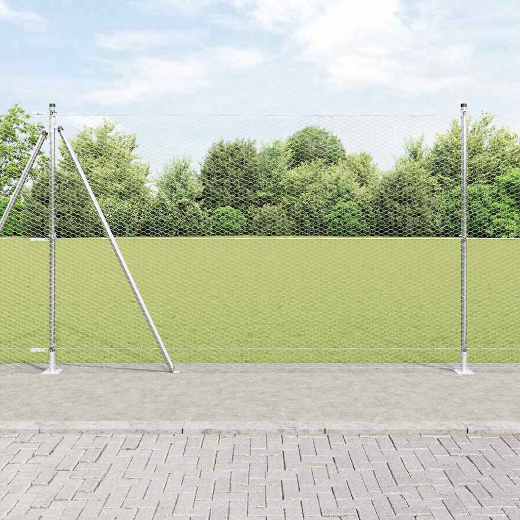 Svejset Trådhegn med Betonsokkel 50 x 1,5 m (B x H)
