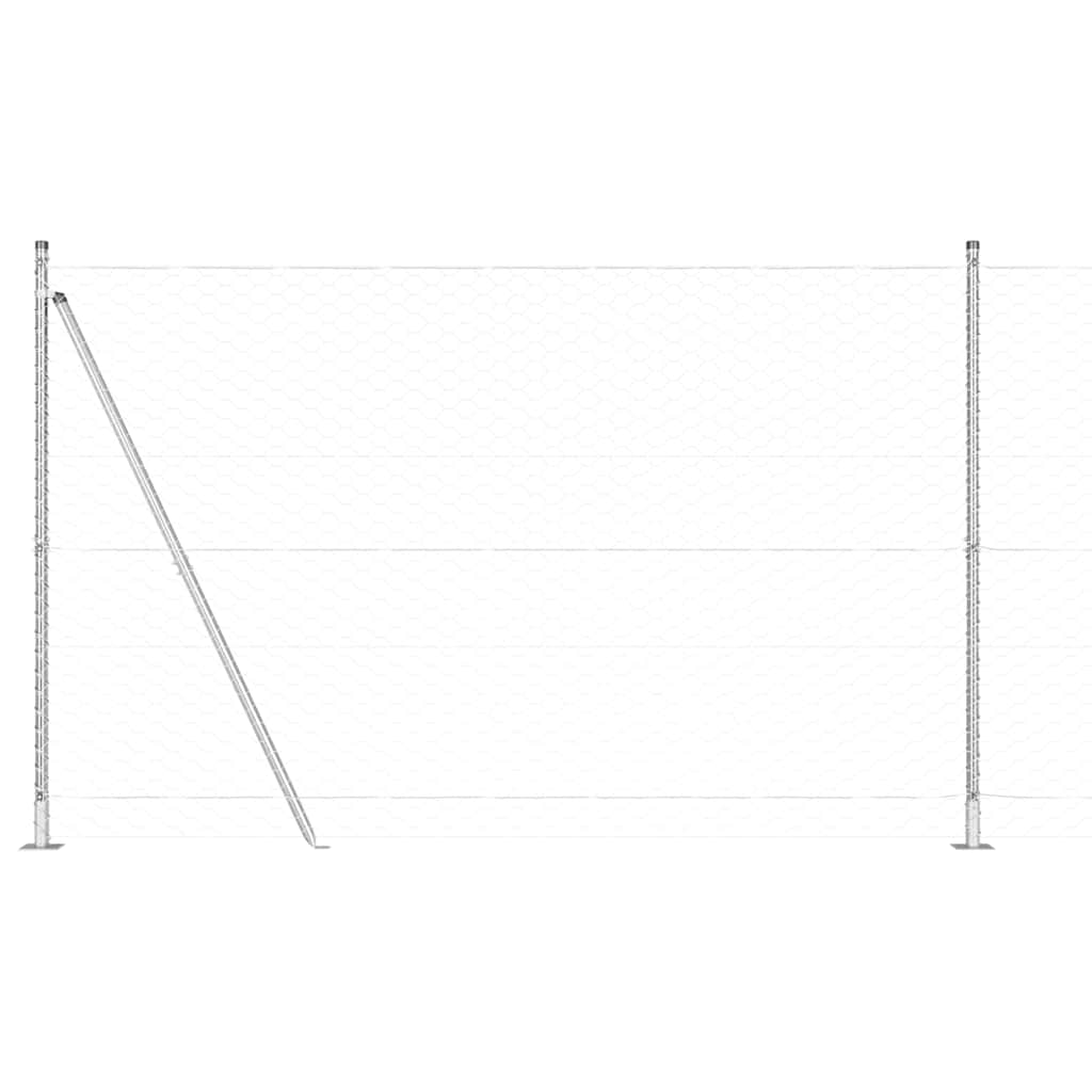 Svejset Trådhegn med Betonsokkel 50 x 1,6 m (B x H)