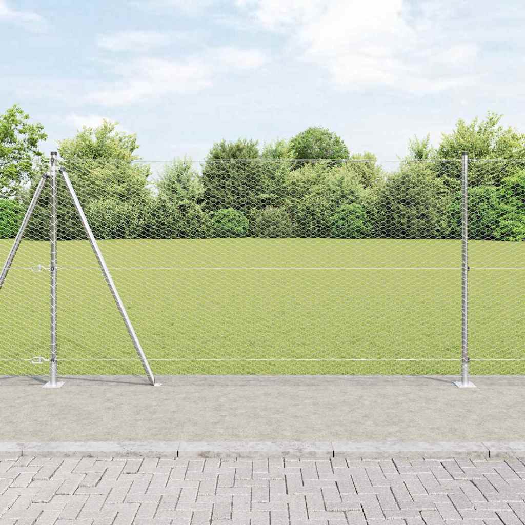 Svejset Trådhegn med Betonsokkel 100 x 1,2 m (B x H)