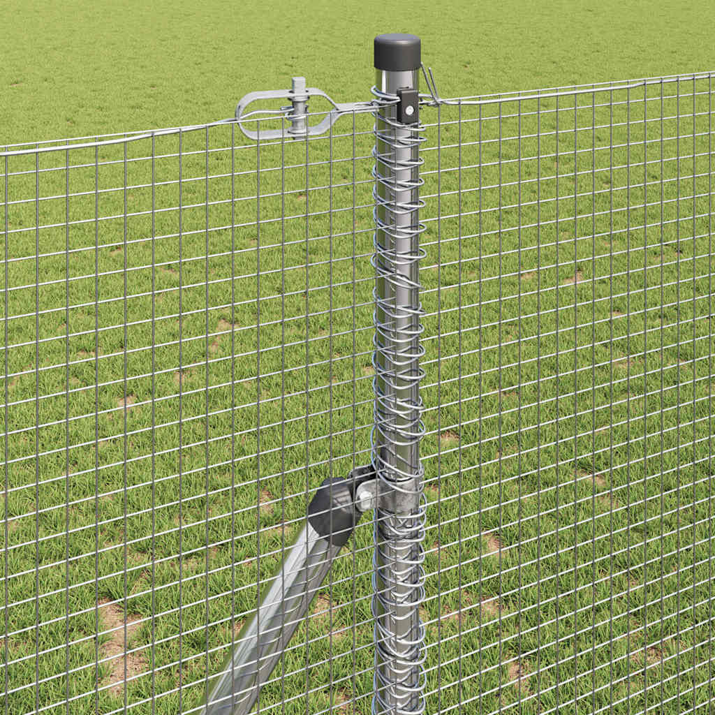 Grundfikseret svejset trådgærde 10 x 1 m (B x H)