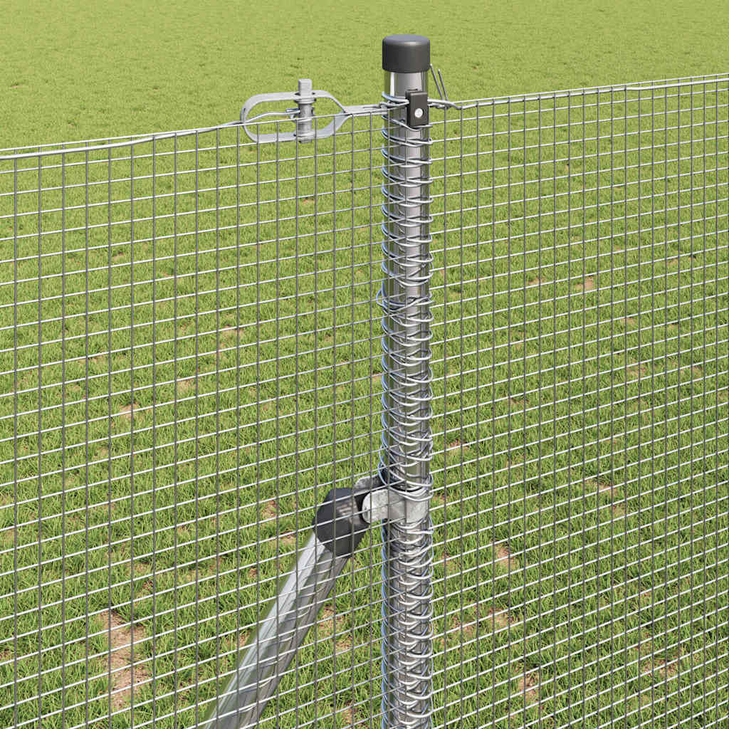 Grundfikseret svejset trådgærde 10 x 1,4 m (B x H)