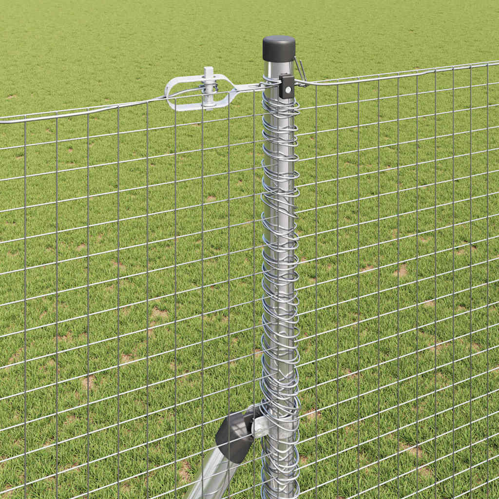 Grundfikseret svejset trådgærde 10 x 1,6 m (B x H)
