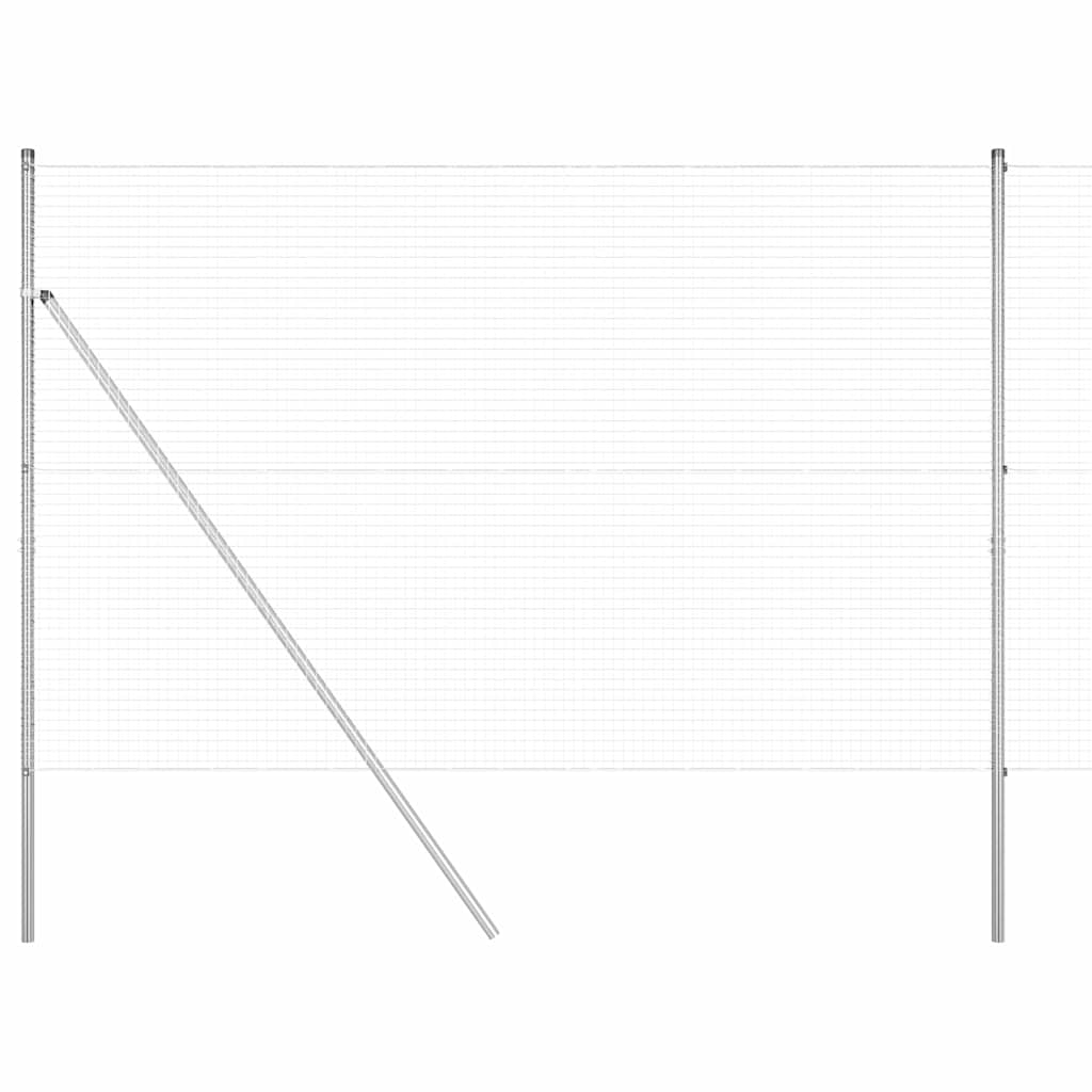 Grundfikseret svejset trådgærde 10 x 1,6 m (B x H)