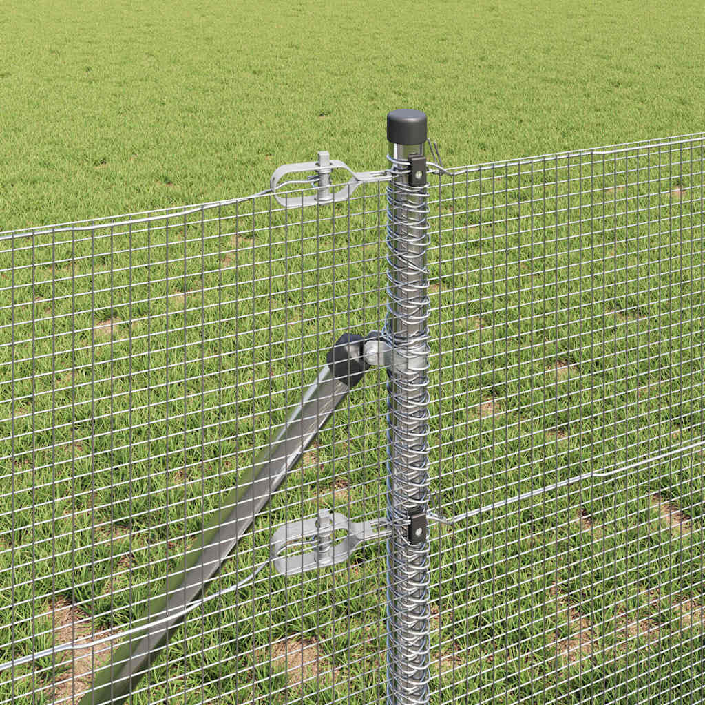 Grundfikseret svejset trådgærde 25 x 0,5 m (B x H)
