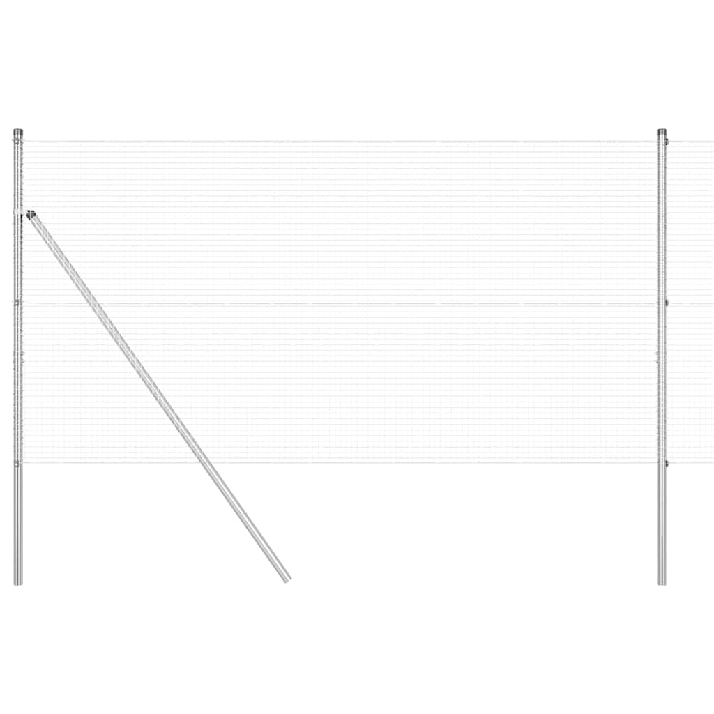 Grundfikseret svejset trådgærde 25 x 1 m (B x H)