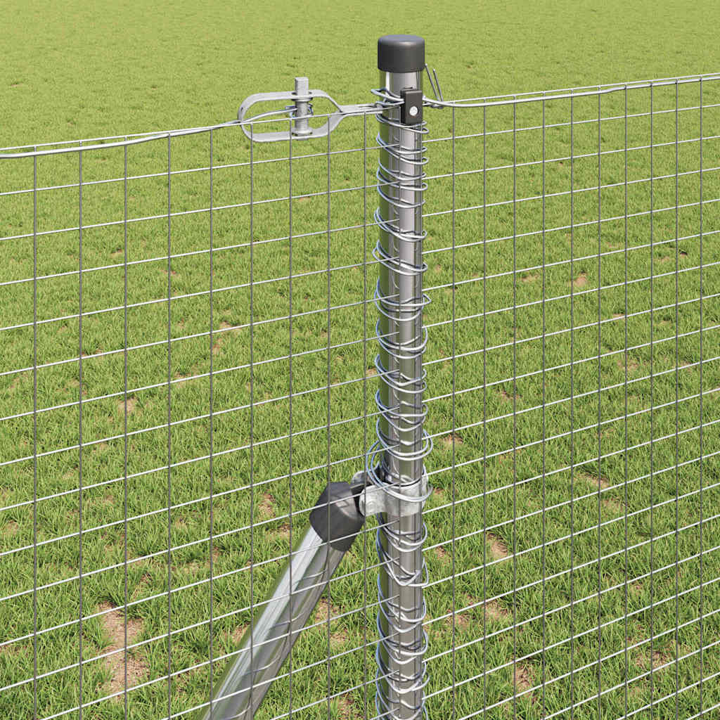 Grundfikseret svejset trådgærde 25 x 1,4 m (B x H)
