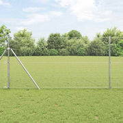 Grundfikseret svejset trådgærde 25 x 1,4 m (B x H)