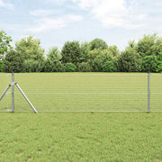 Grundfikseret svejset trådgærde 50 x 0,6 m (B x H)