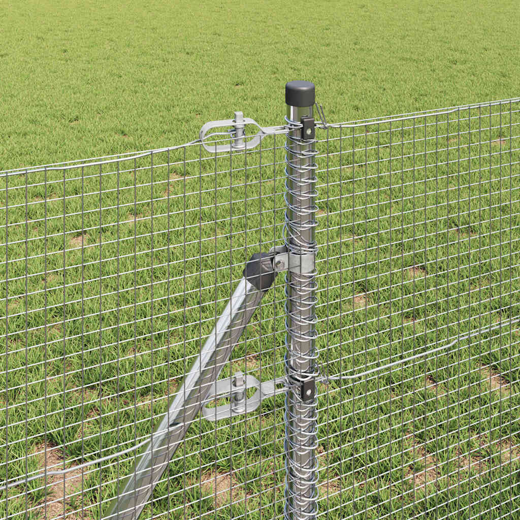 Grundfikseret svejset trådgærde 100 x 0,5 m (B x H)