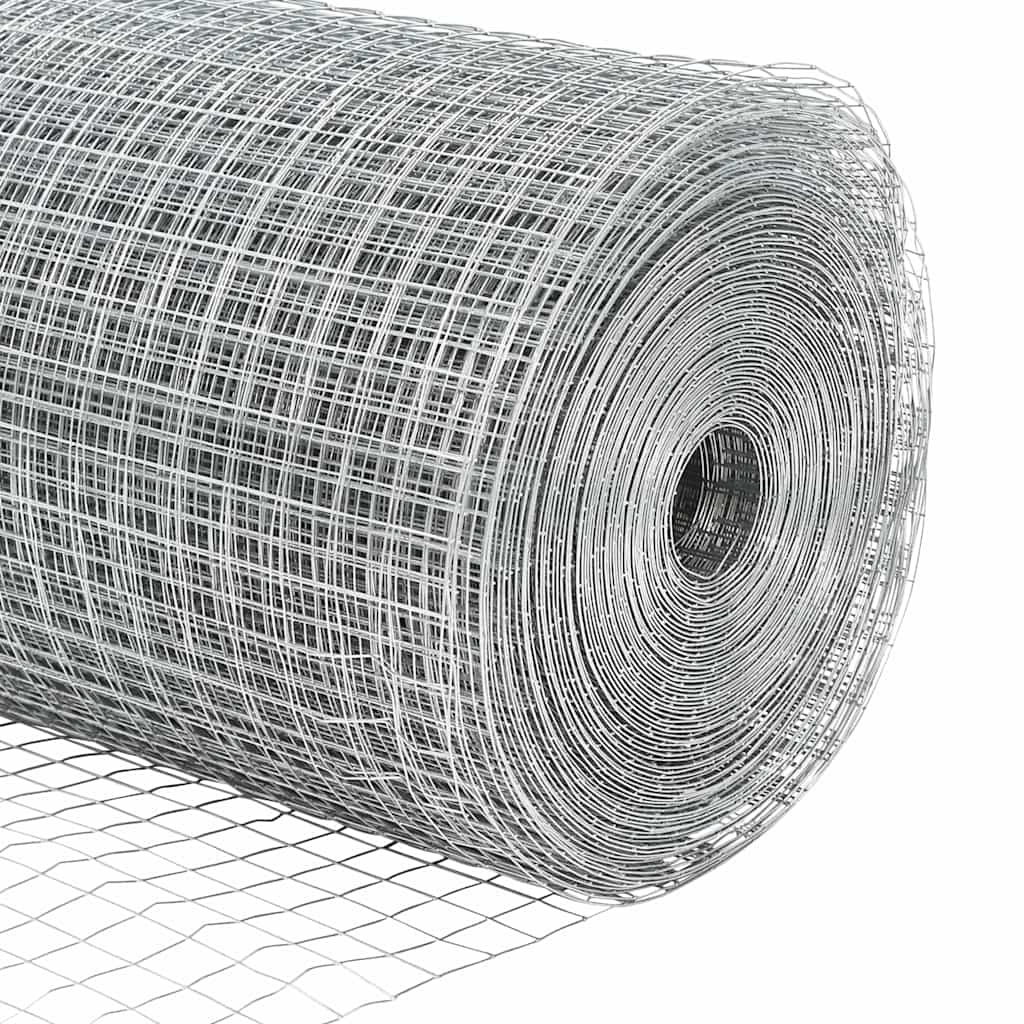 Grundfikseret svejset trådgærde 100 x 0,5 m (B x H)