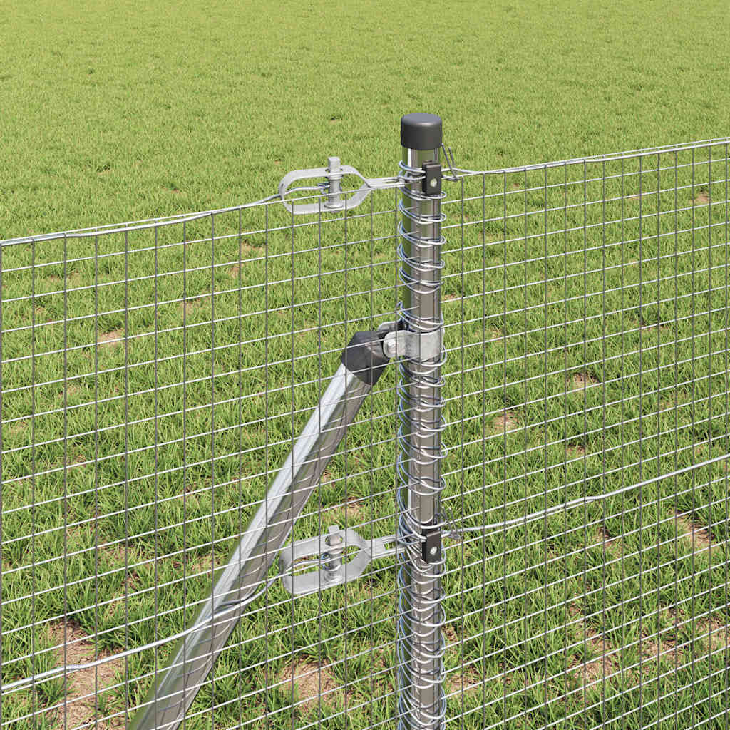 Grundfikseret svejset trådgærde 100 x 0,6 m (B x H)
