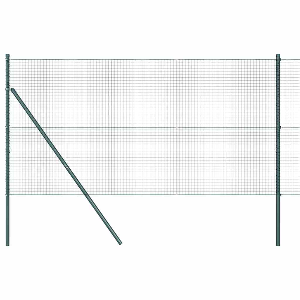 Grundfikseret svejset trådgærde 10 x 1,2 m (B x H)