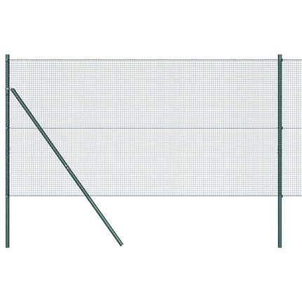 Udendørs svejset trådgitter fodfix 10 x 1,4 m PVC-belagt stål