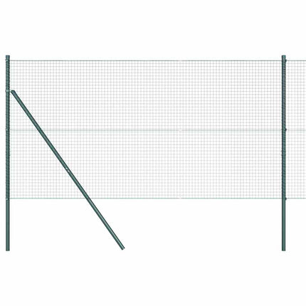 Udendørs svejset trådgitter fodfix 10 x 1,4 m PVC-belagt stål