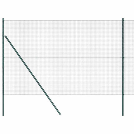 Udendørs svejset trådgitter fodfix 10 x 1,5 m PVC-belagt stål