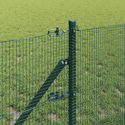 Udendørs svejset trådgitter fodfix 25 x 0,6 m PVC-belagt stål
