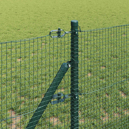 Udendørs svejset trådgitter fodfix 25 x 0,8 m PVC-belagt stål