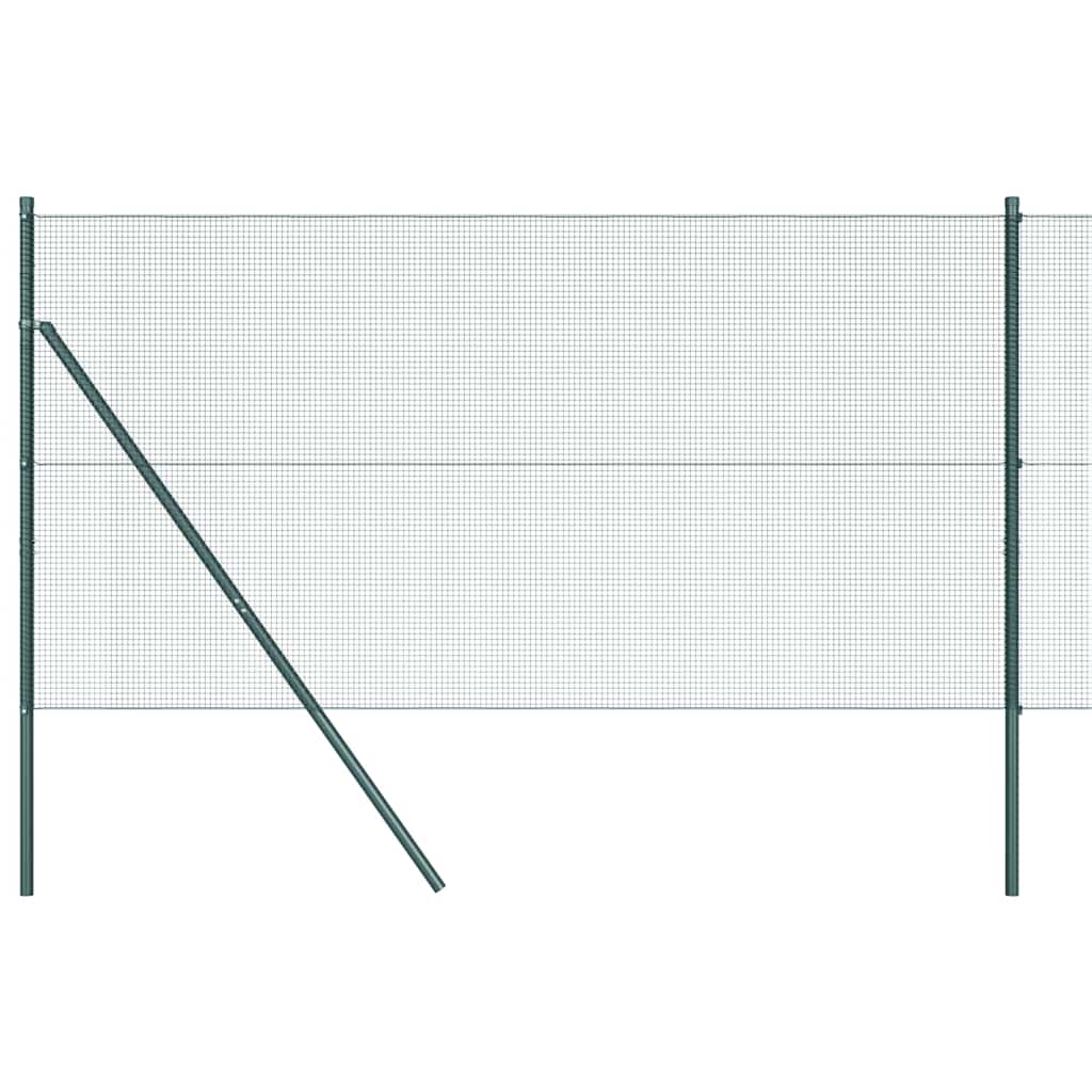 Grundfikseret svejset trådgærde 25 x 1,4 m (B x H)