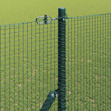 Udendørs svejset trådgitter fodfix 25 x 1,5 m PVC-belagt stål