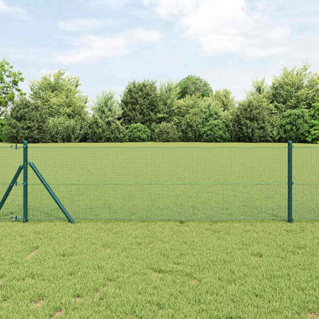 Grundfikseret svejset trådgærde 50 x 0,6 m (B x H)