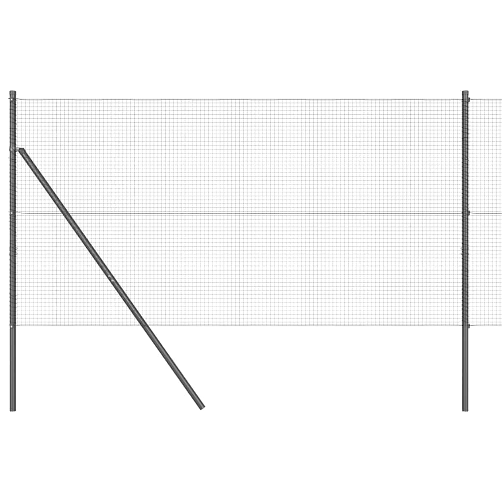 Grundfikseret svejset trådgærde 10 x 1,4 m (B x H)