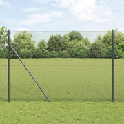 Grundfikseret svejset trådgærde 10 x 1,6 m (B x H)